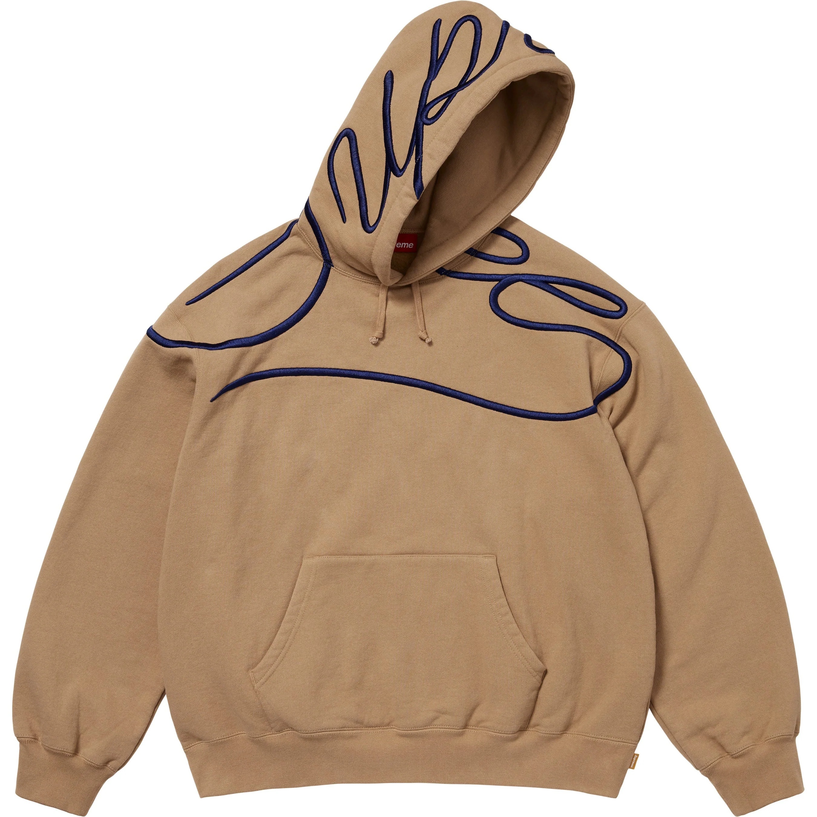 Shoulder Script Hooded Sweatshirt view 5